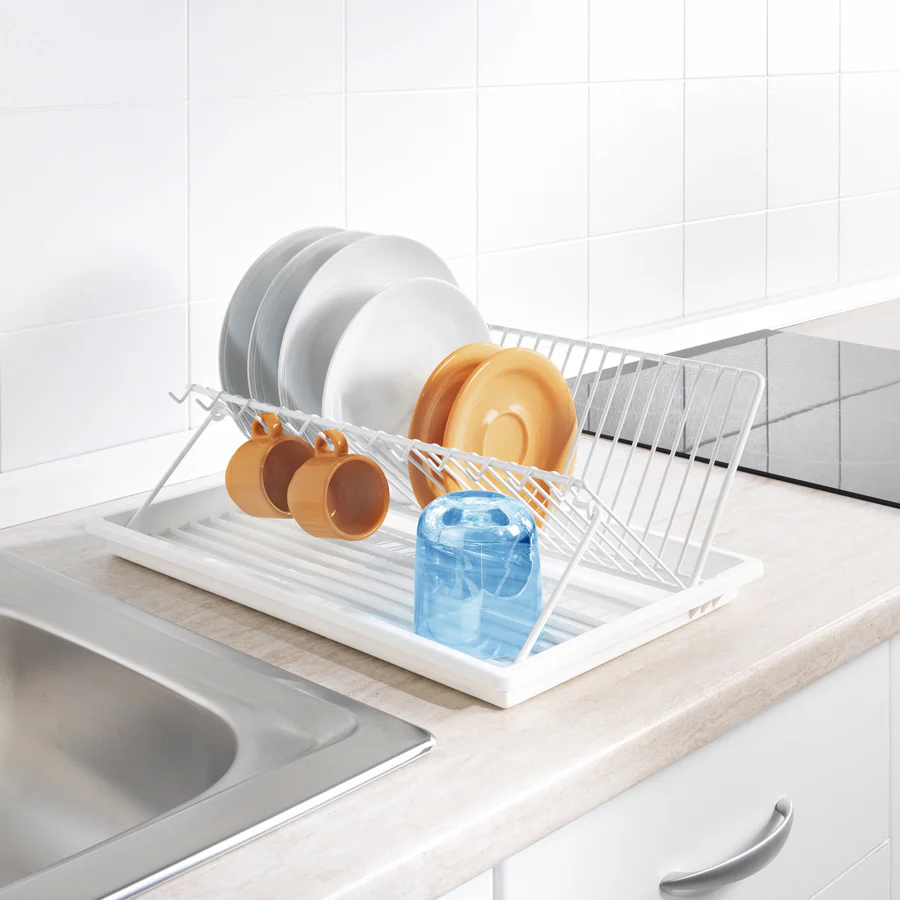 Pratico Dish Drainer - White - Image 2