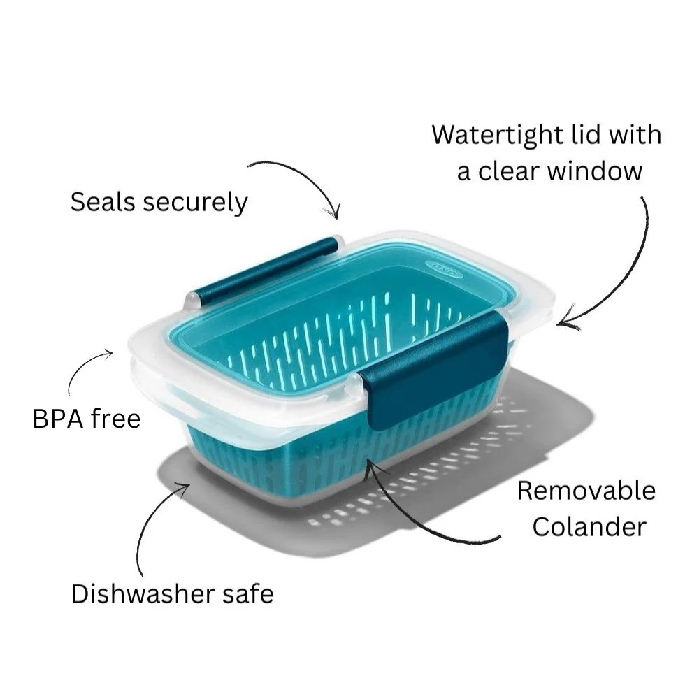 Prep & Go Container with Colander - Image 3