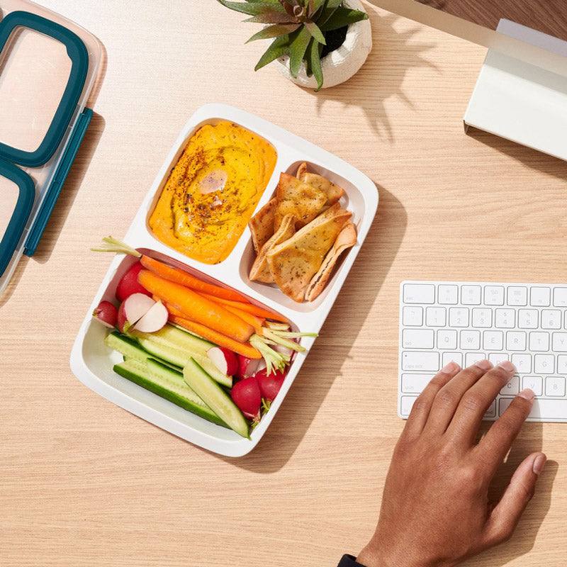 Prep & Go Divided Container 970ml - Image 2