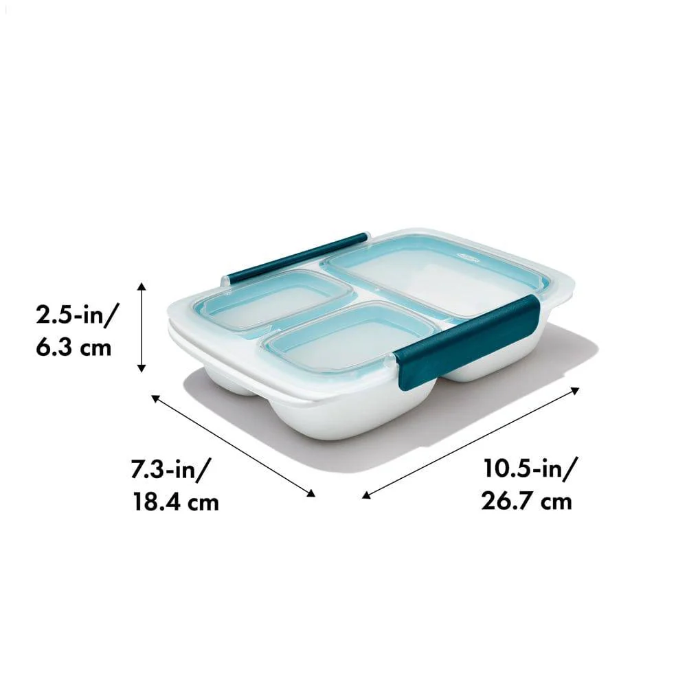 Prep & Go Divided Container 970ml - Image 4