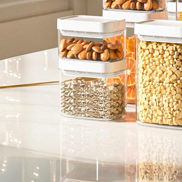 Preserve Storage Jar 500ml - White - Image 6