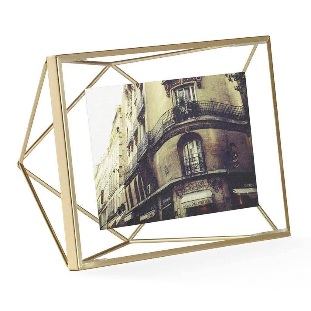 Prisma Photo Frame Medium - Brass - Image 2