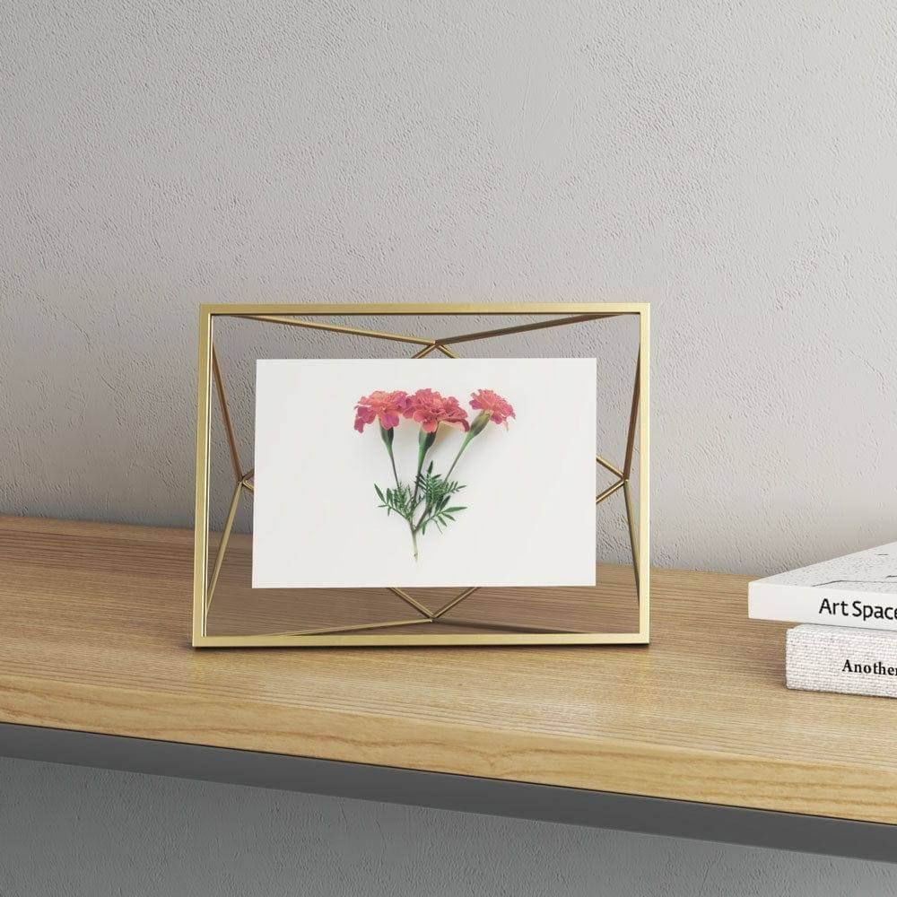 Prisma Photo Frame Medium - Brass - Image 5