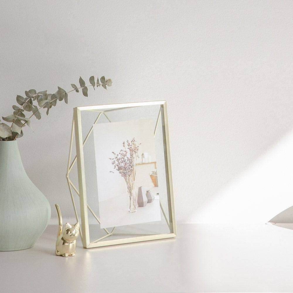 Prisma Photo Frame Medium - Brass - Image 6