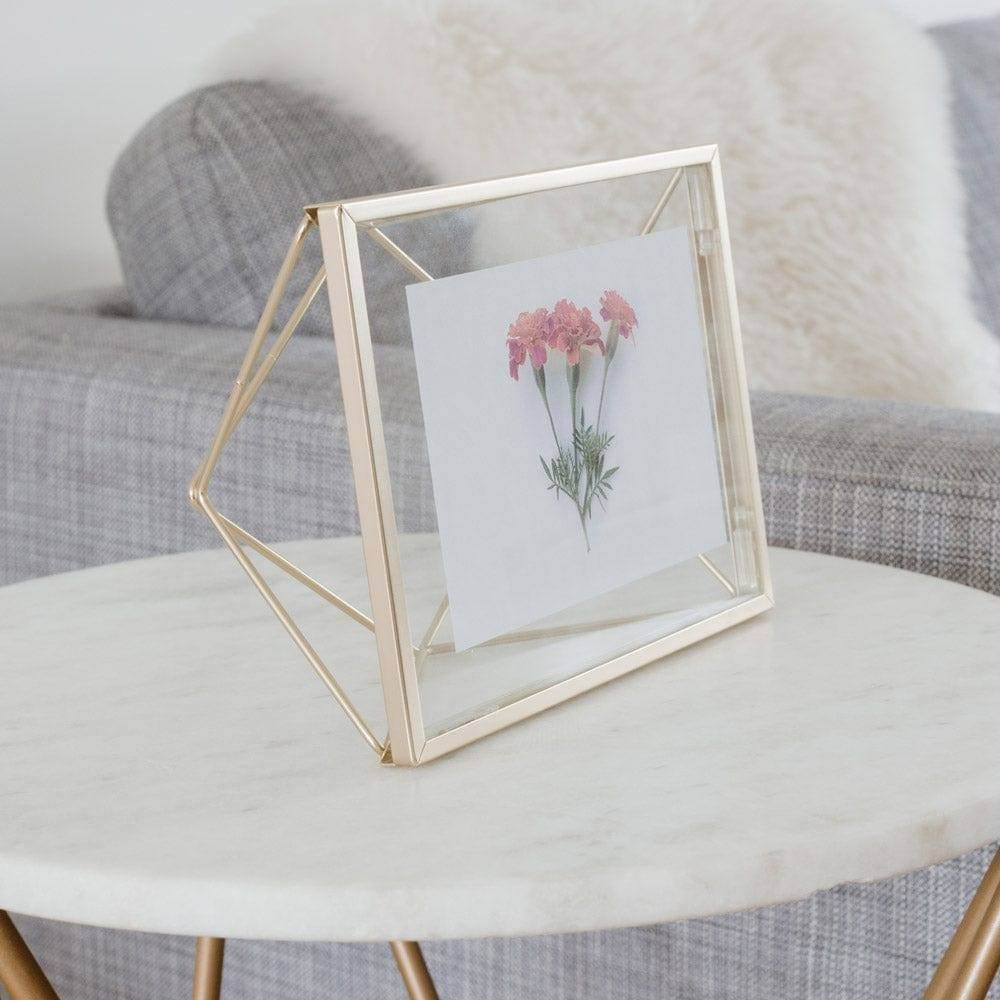 Prisma Photo Frame Medium - Brass - Image 7