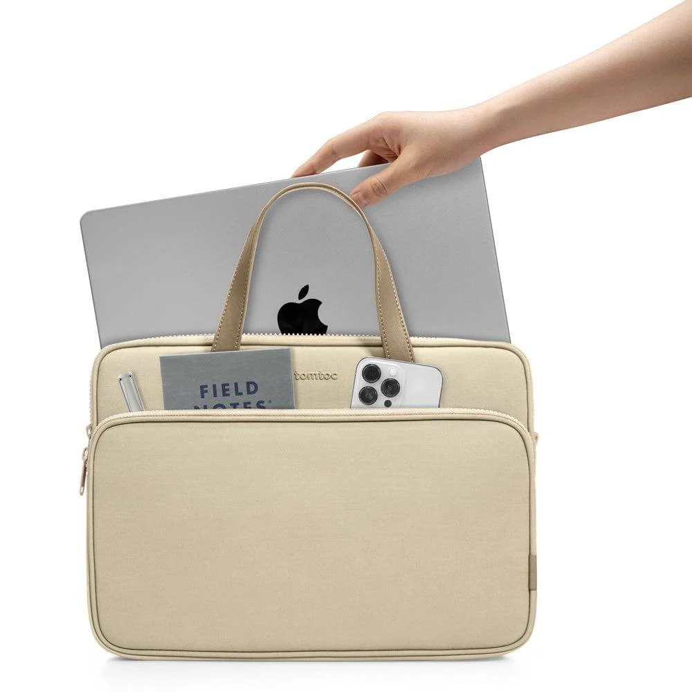 Protective Shoulder Bag - Khaki 13 to 14 Inch - Image 3