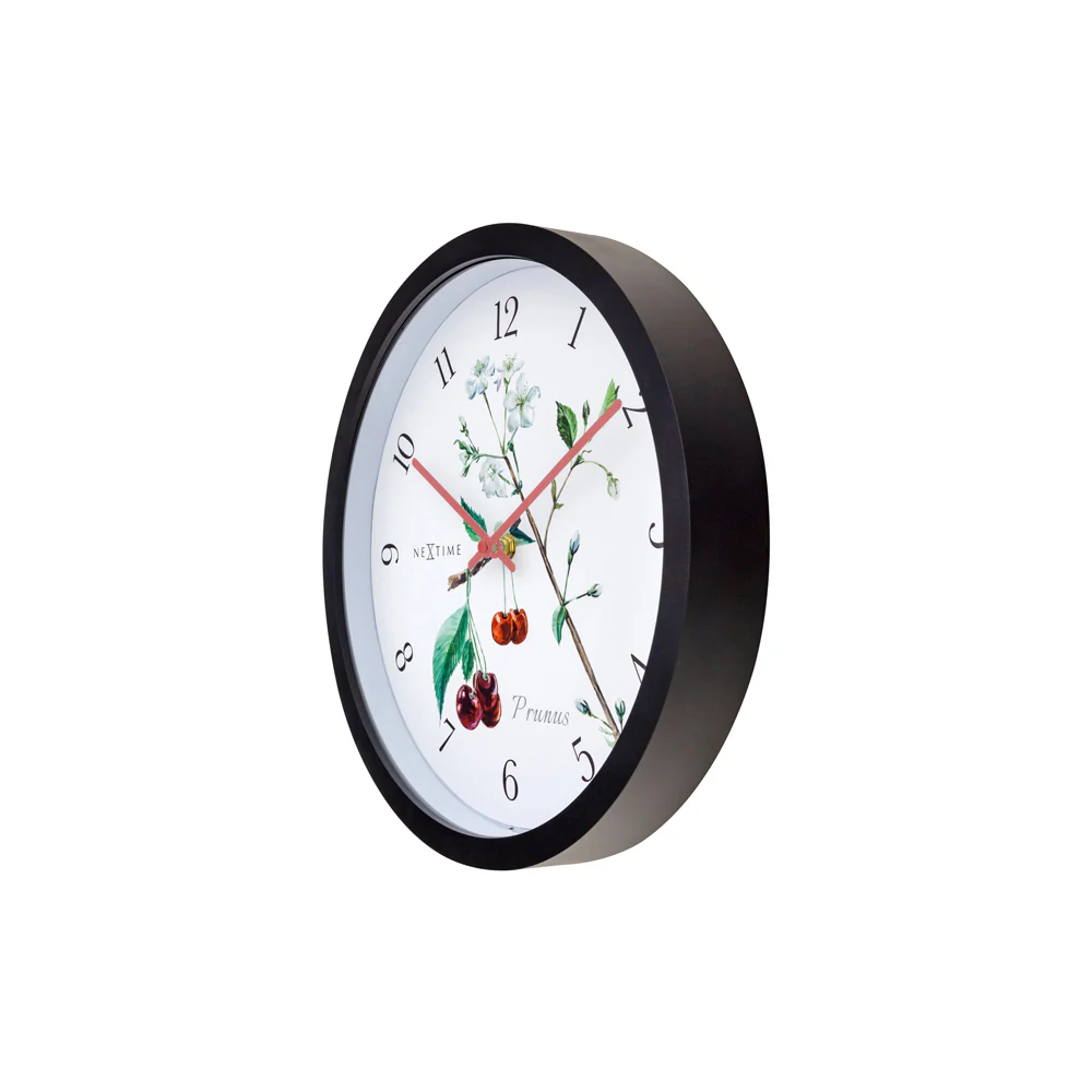 Prunus Weatherproof Wall Clock 31cm - Black - Image 2