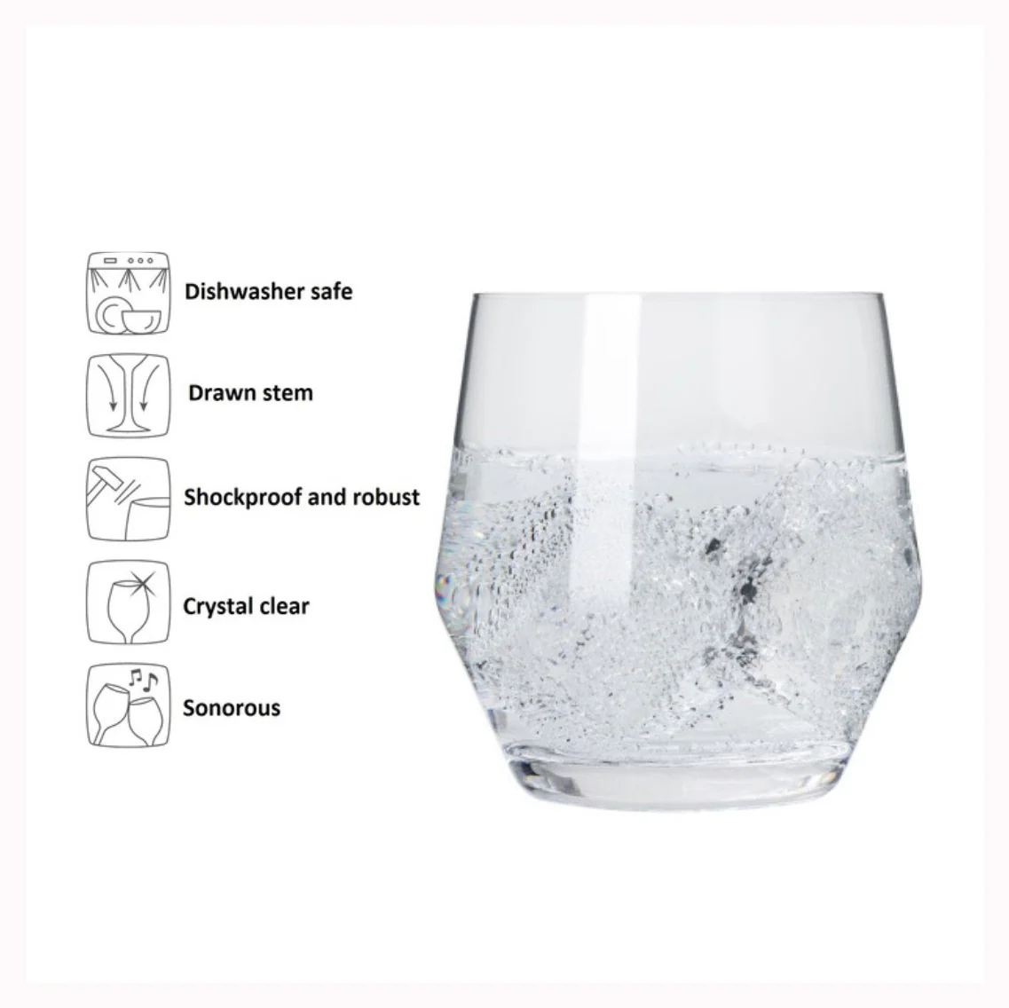 Puccini Tumblers 310ml, Set of 6 - Image 7