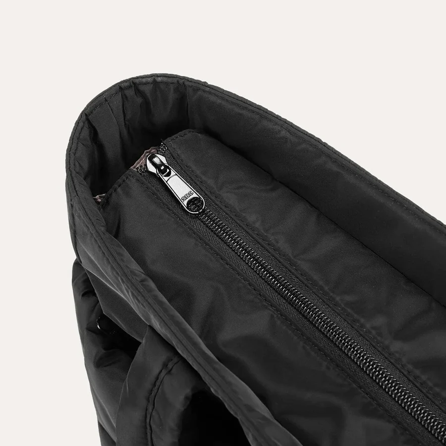 Puffy Work Tote Bag - Black - Image 9