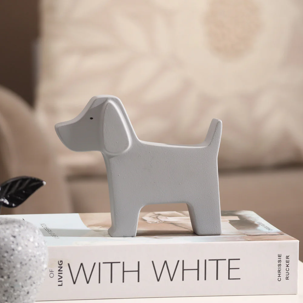 Puppy Concrete Accent - Light Grey - Image 2