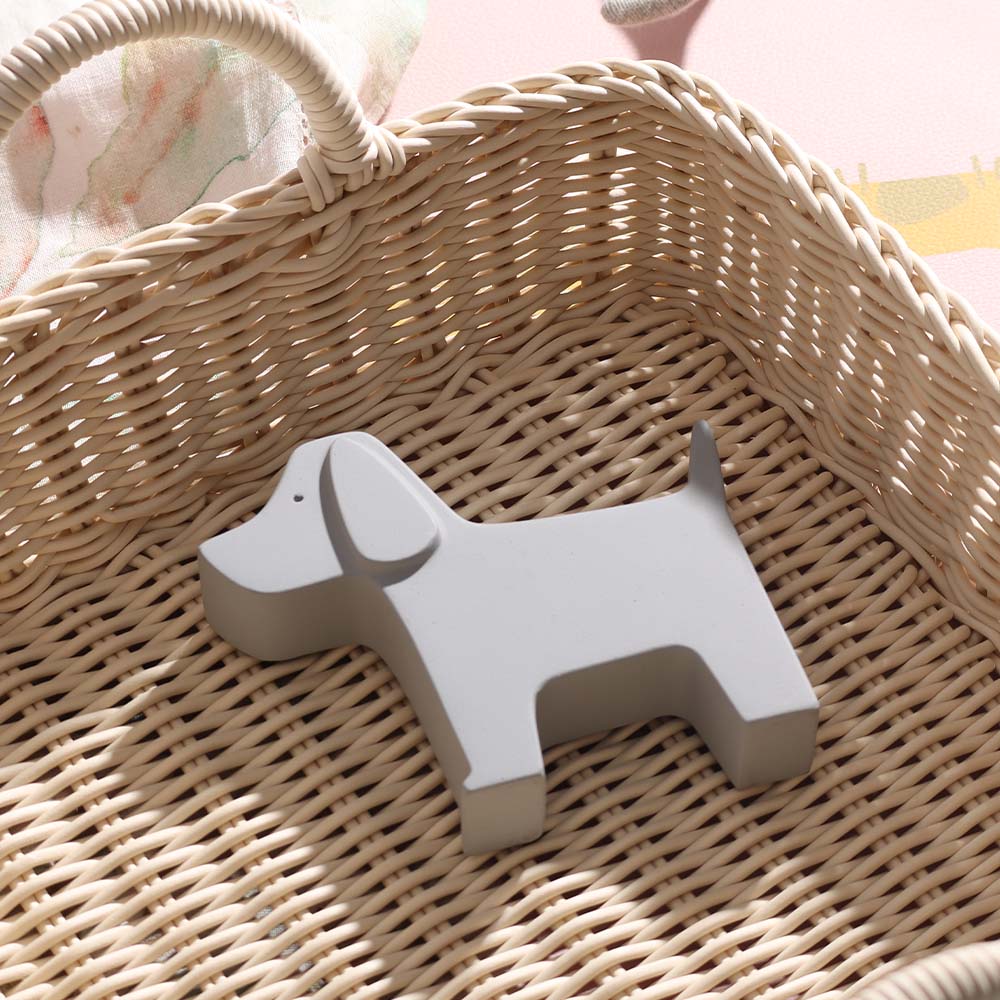 Puppy Concrete Accent - Light Grey - Image 4