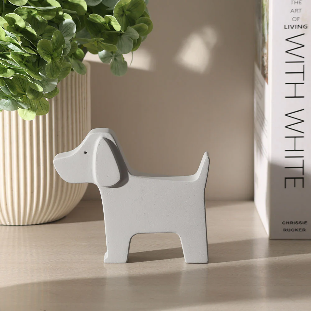 Puppy Concrete Accent - Light Grey - Image 5