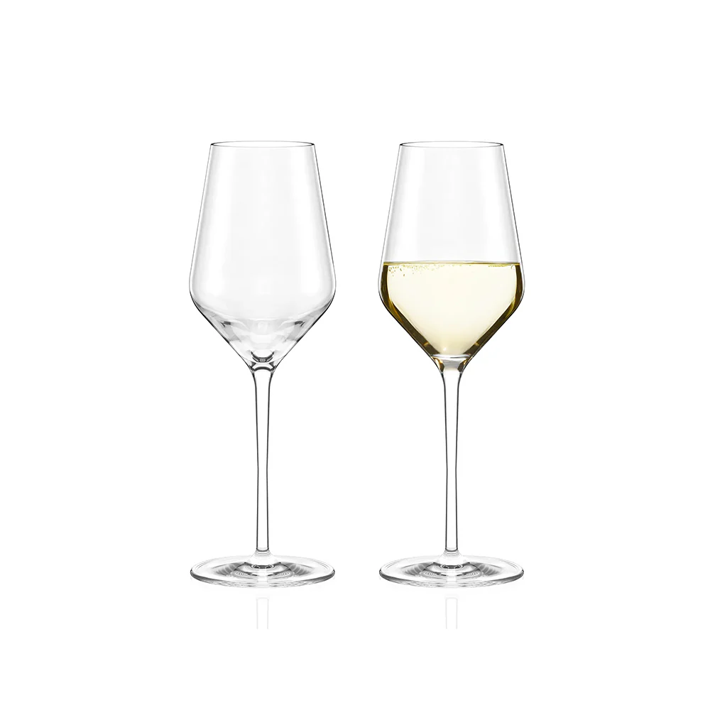 Quatrophil White Wine Glasses 405ml, Set of 2 - Image 2
