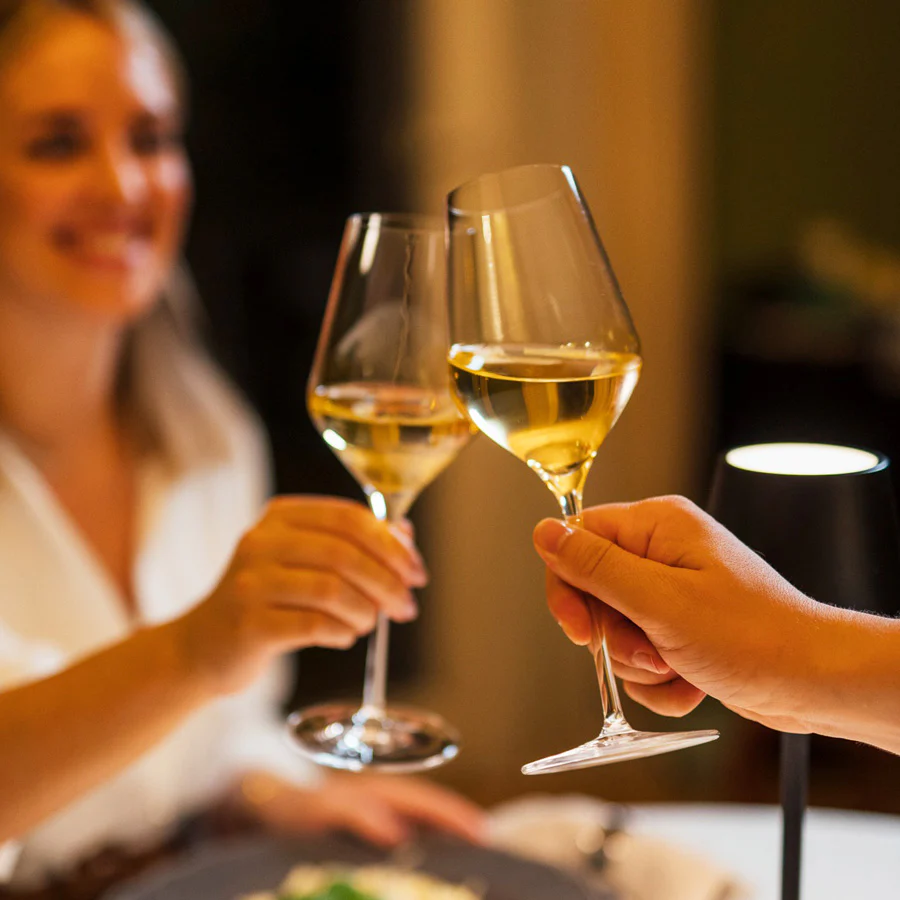 Quatrophil White Wine Glasses 405ml, Set of 2 - Image 3