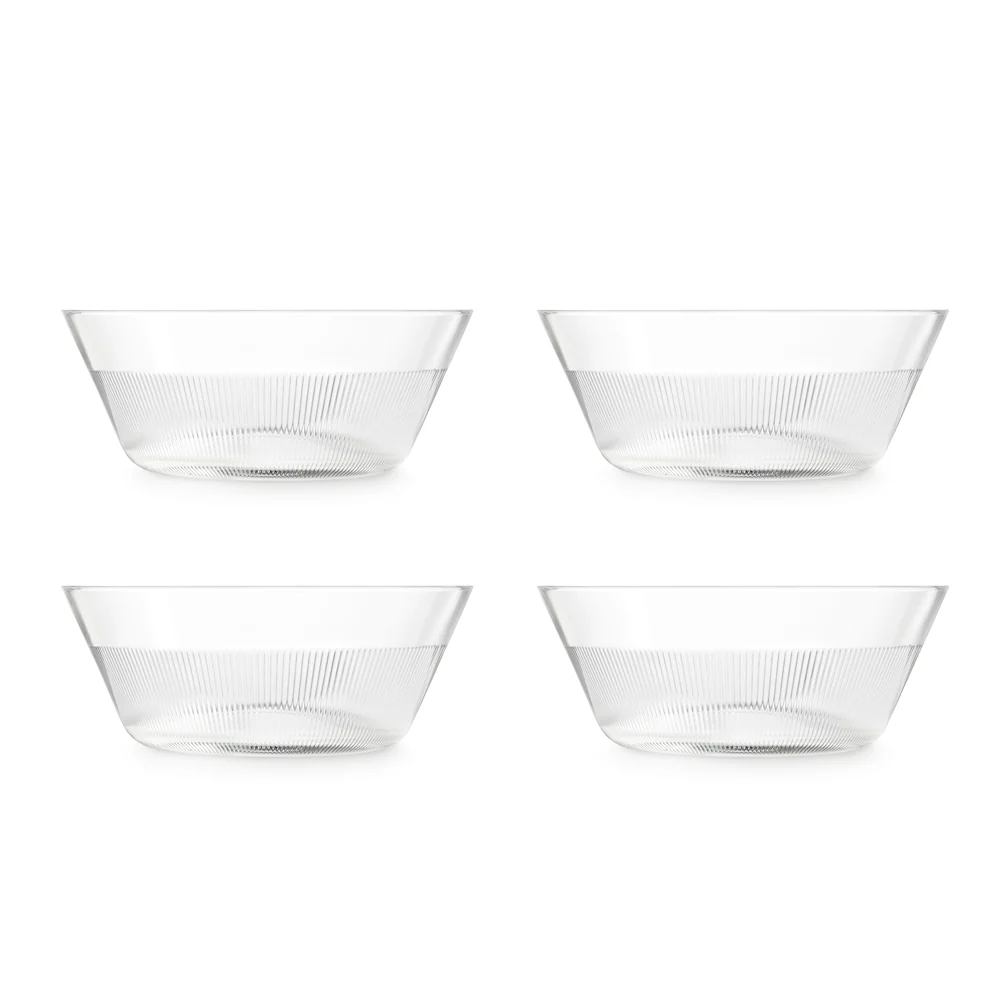 Rayo Glass Bowls Medium, Set of 4 - Image 2