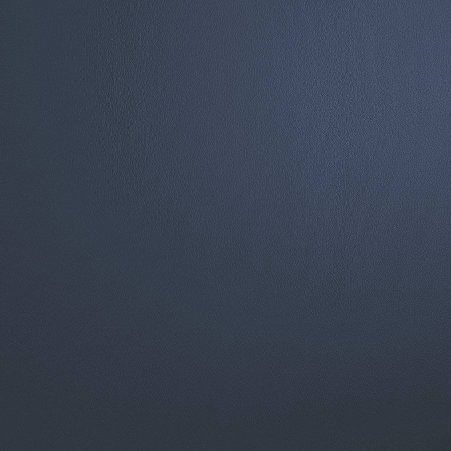 Rectangular Fine Faux Leather Placemats, Set of 2 - Navy - Image 5