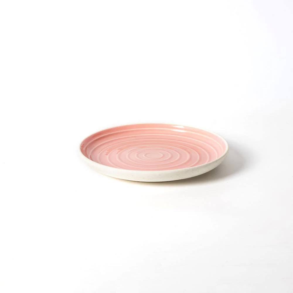 Ripple Quarter Plate - Pink - Image 3
