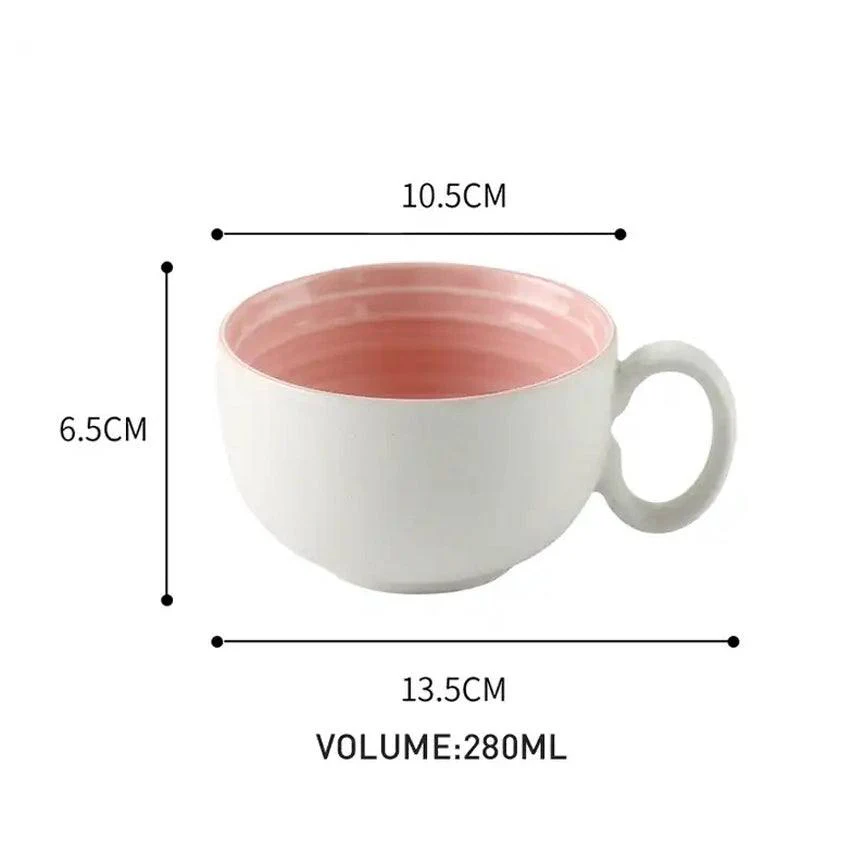 Ripple Tea Cup - Pink - Image 7
