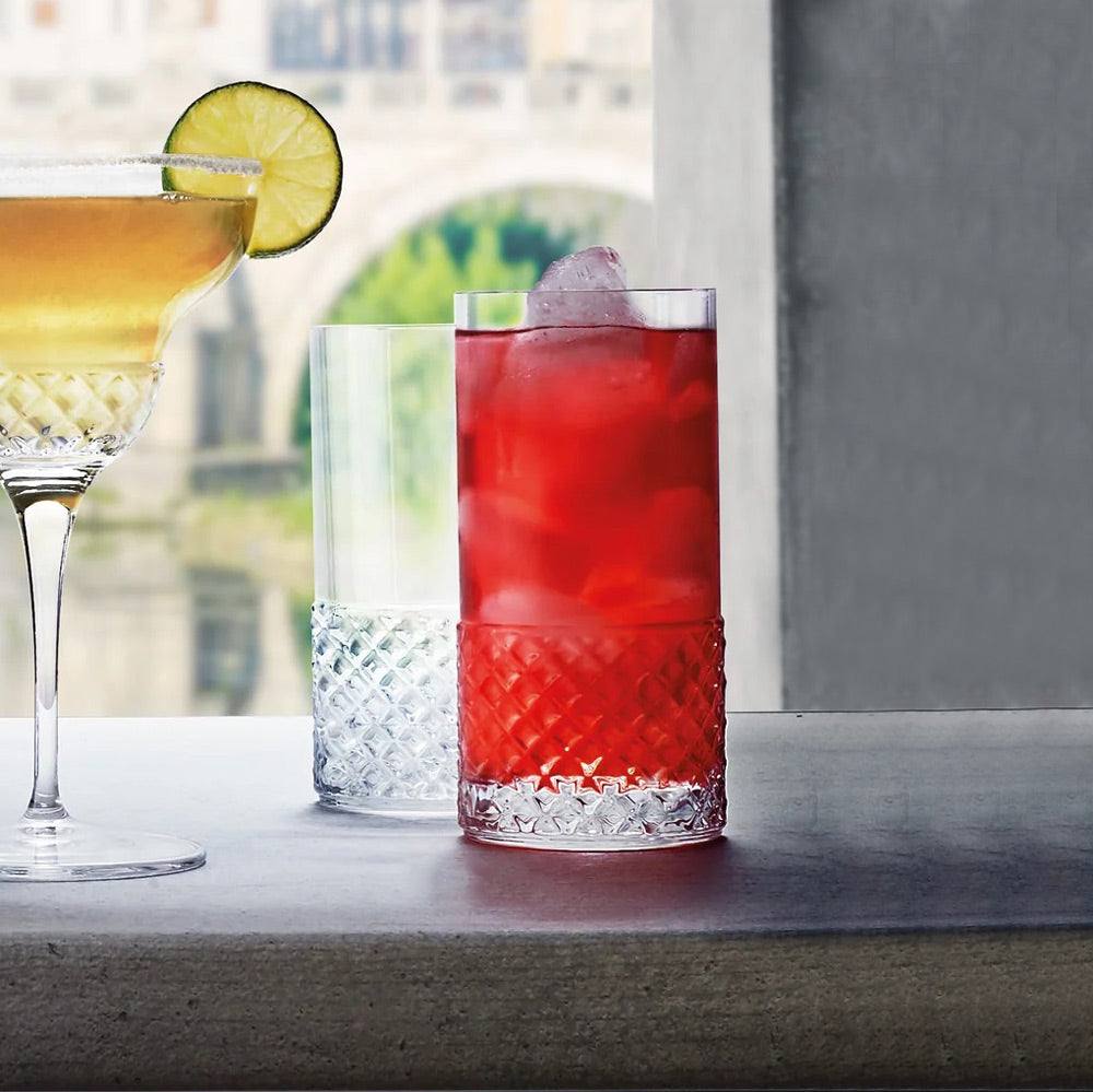 Roma Highball Glasses 480ml, Set of 4