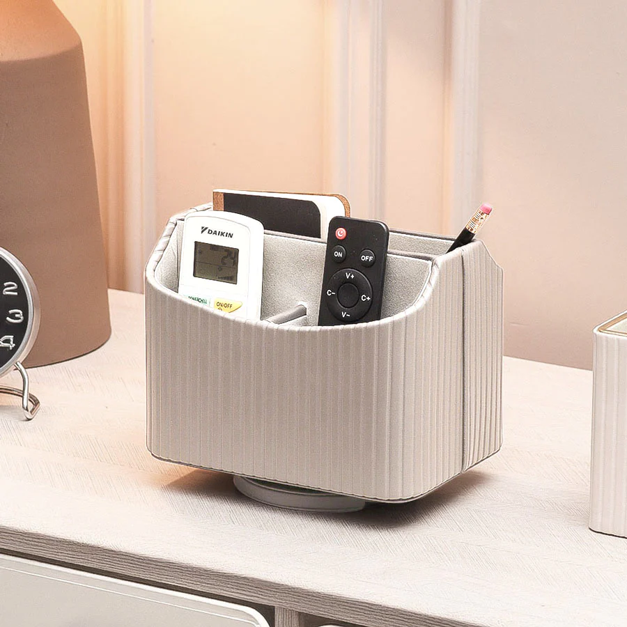 Rotating Remote Holder - Light Grey
