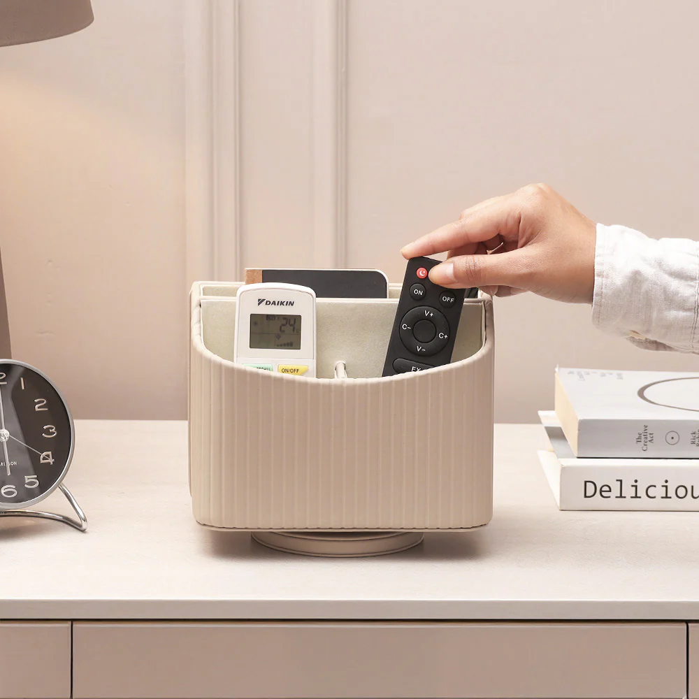 Rotating Remote Holder - Taupe - Image 5