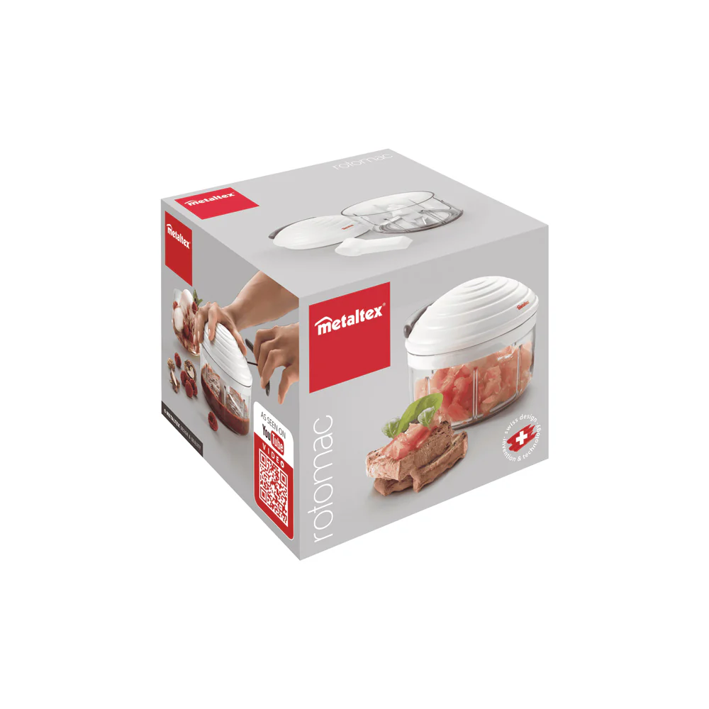 Rotomac Revolutionary Food Processor - White - Image 8
