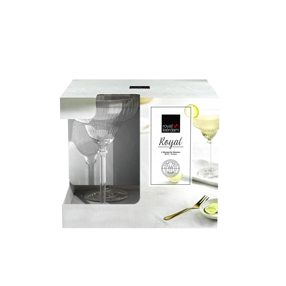Royal Margarita Glasses 300ml, Set of 4 - Image 3