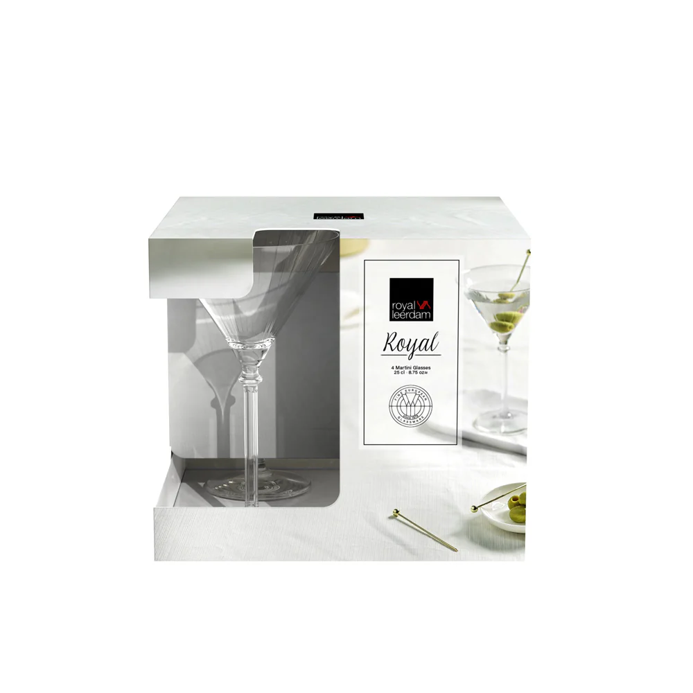 Royal Martini Glasses 250ml, Set of 4 - Image 5
