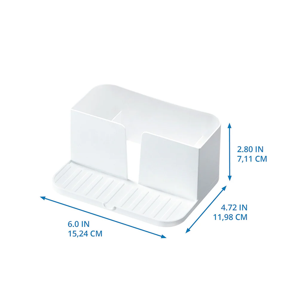 RPP Sink Caddy with Tray - White - Image 4
