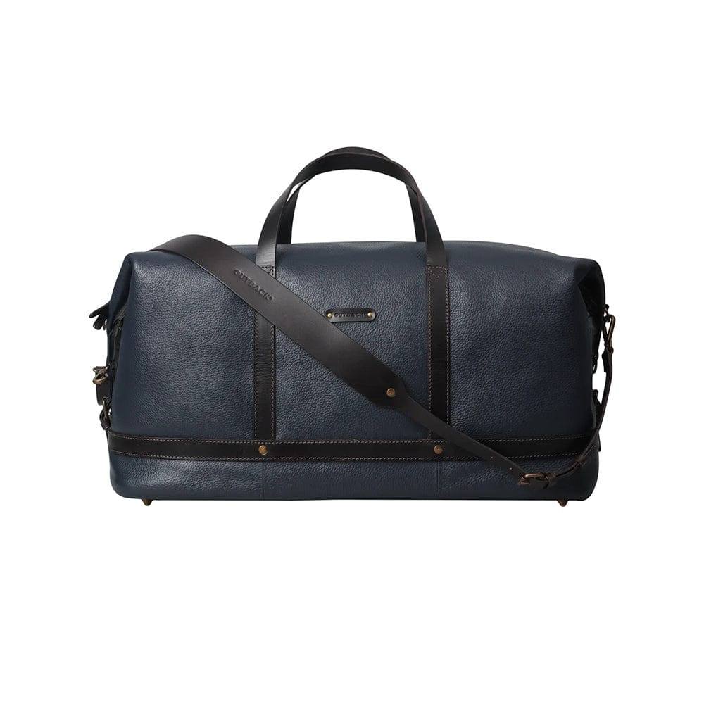 Runway Leather Travel Bag - Navy - Image 3