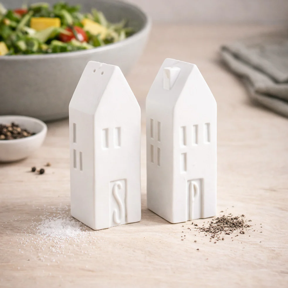 S&P House Salt and Pepper Shaker Set - Image 2