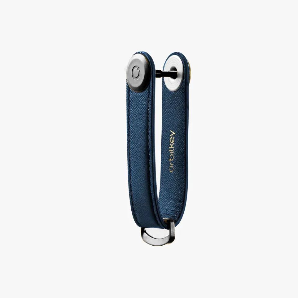 Saffiano Key Organiser - Navy Black - Image 3