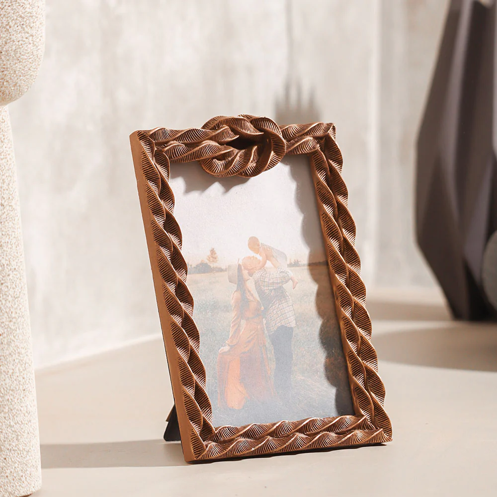 Sailor Knot Photo Frame Medium - Bronze - Image 2