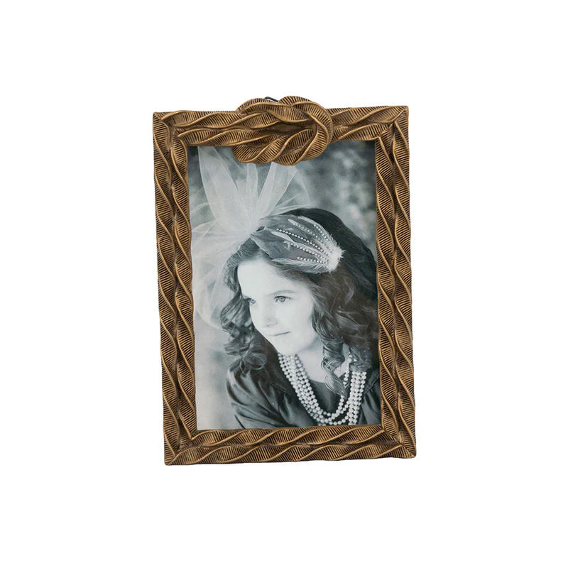 Sailor Knot Photo Frame Medium - Bronze - Image 3