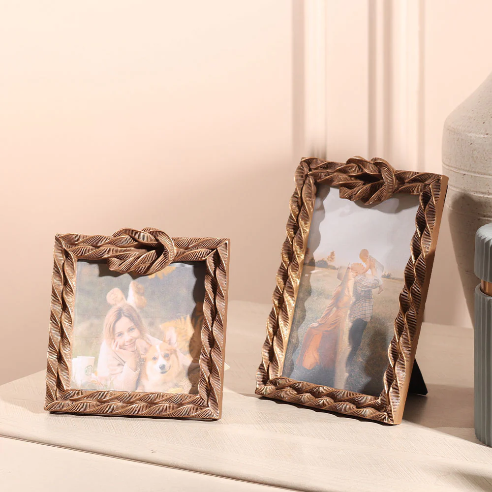 Sailor Knot Photo Frame Medium - Bronze - Image 7
