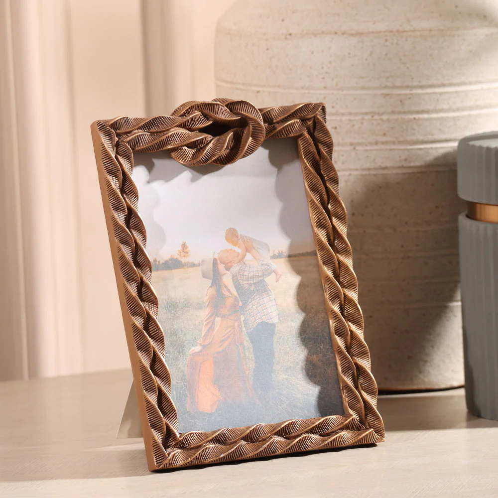 Sailor Knot Photo Frame Medium - Bronze - Image 8