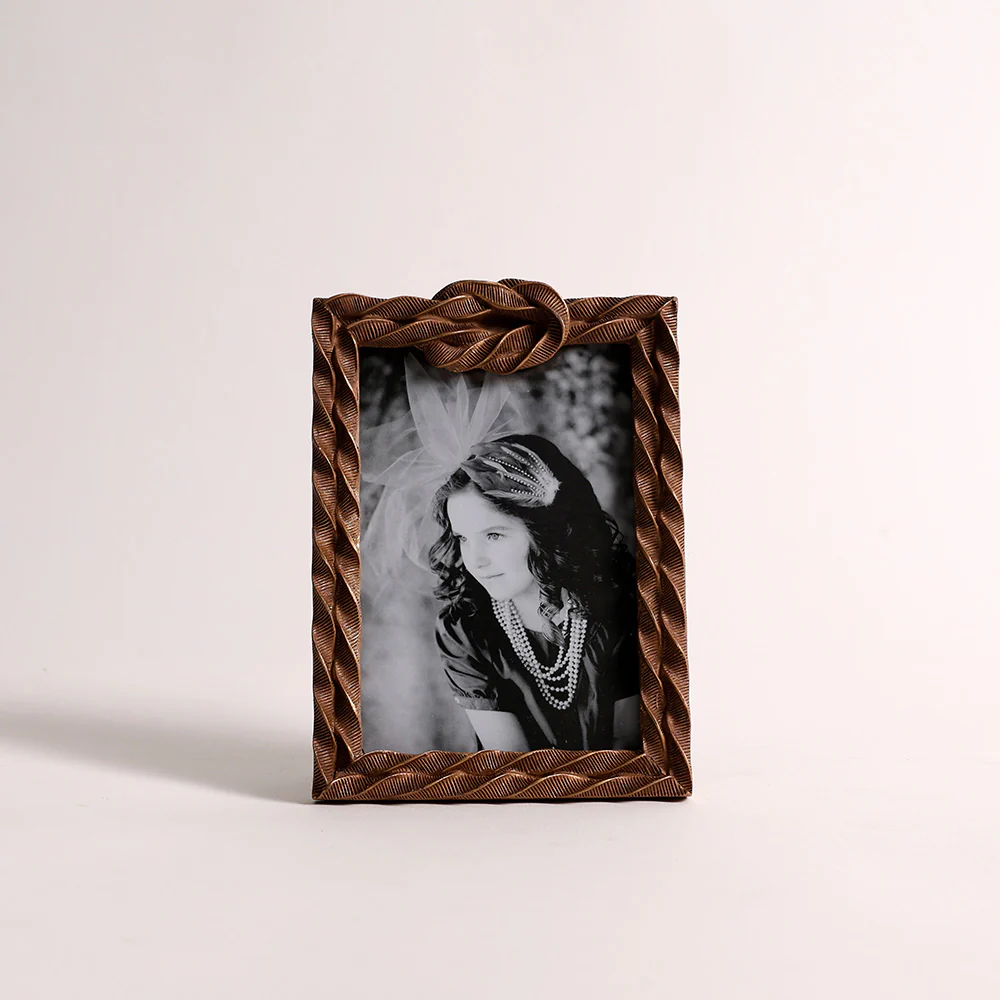 Sailor Knot Photo Frame Medium - Bronze - Image 9