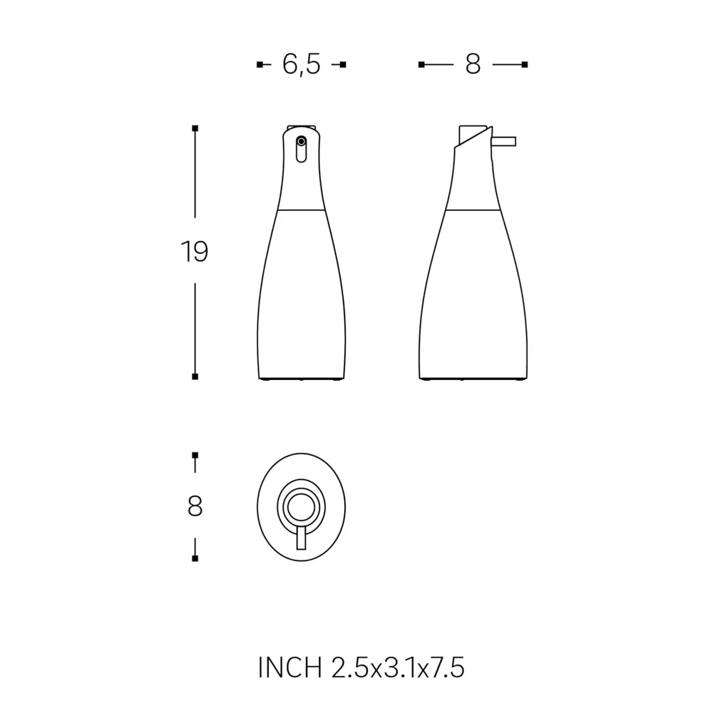 Saku Soap Dispenser - Grey - Image 7