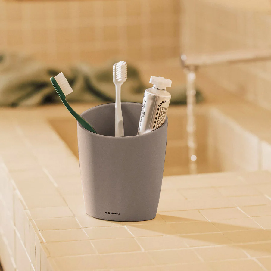Saku Toothbrush Tumbler - Grey - Image 6