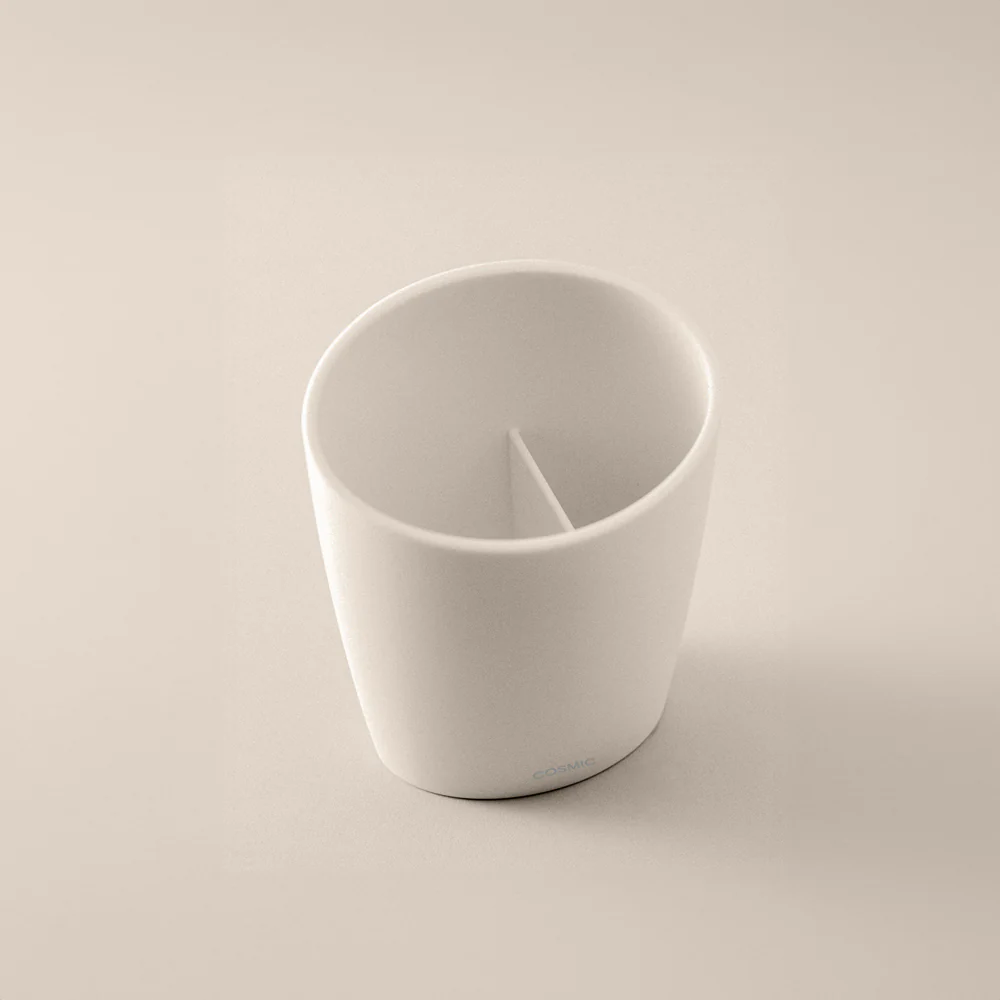 Saku Toothbrush Tumbler - Pale Sand - Image 3