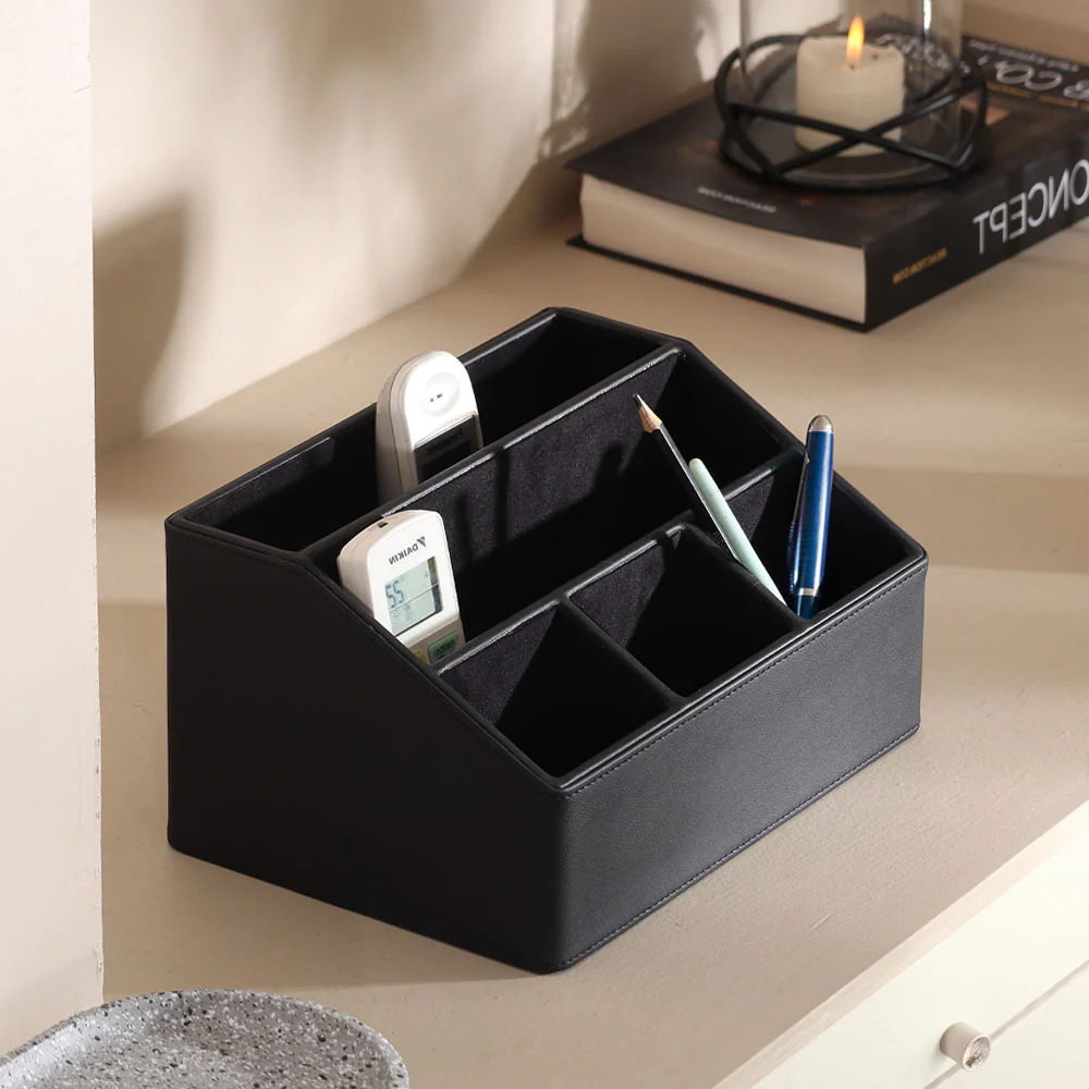Salle Desk Organiser - Jet Black - Image 2