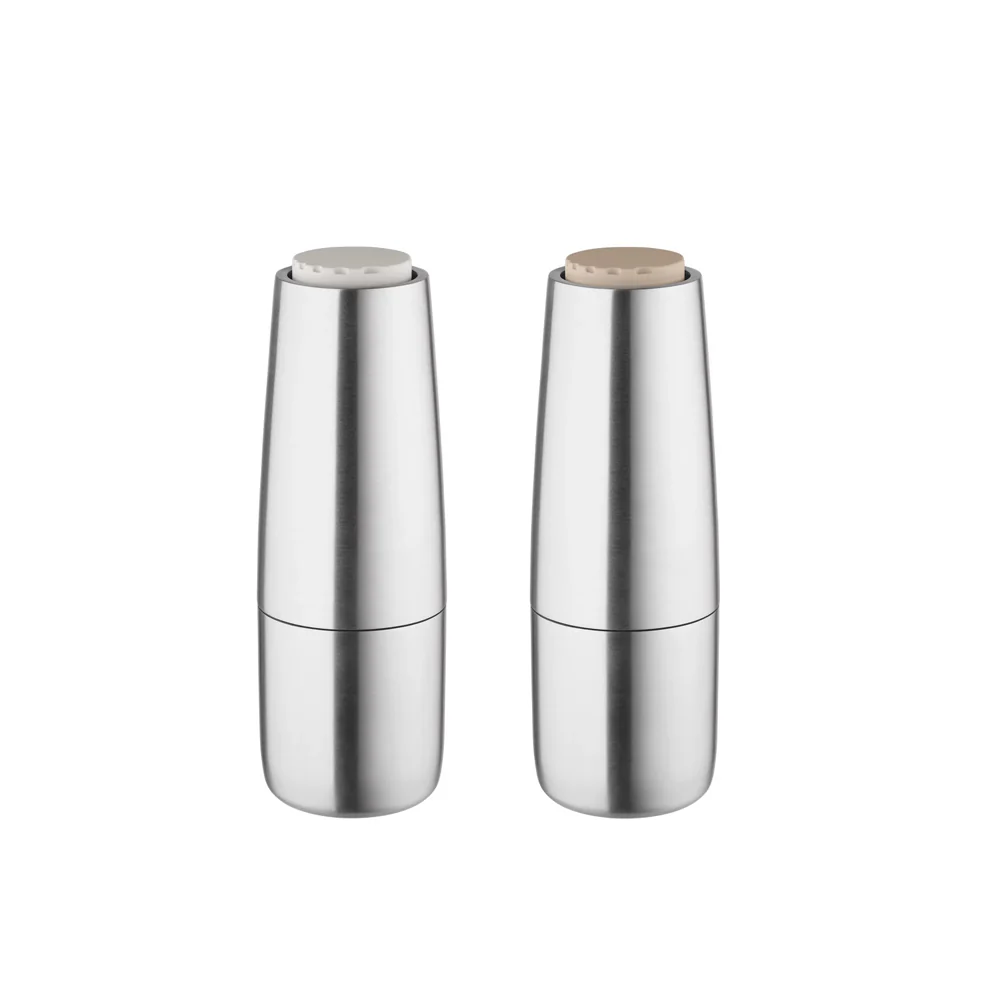 Salpi Salt & Pepper Mills - Matt Stainless Steel - Image 3