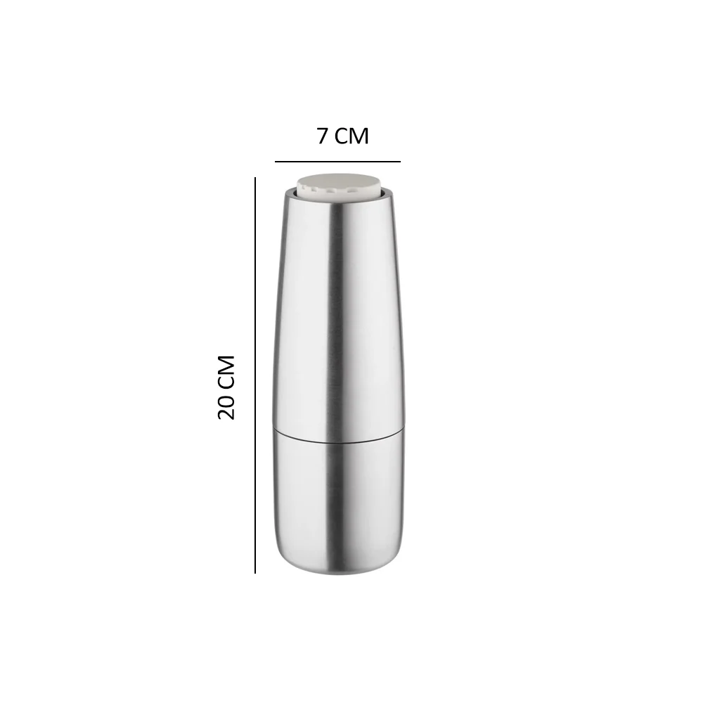 Salpi Salt & Pepper Mills - Matt Stainless Steel - Image 7