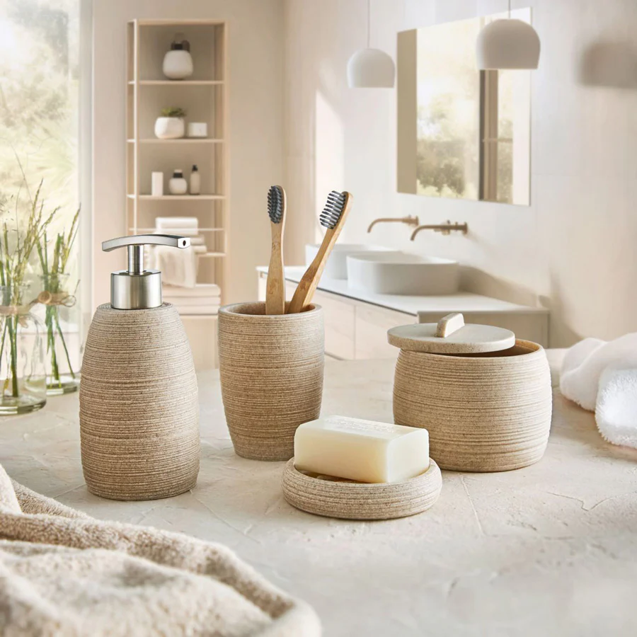 Sand Cotton Storage Jar - Macadamia - Image 4