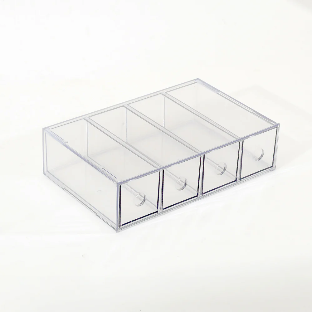 Sans 4-drawer Organiser Large - Clear - Image 6