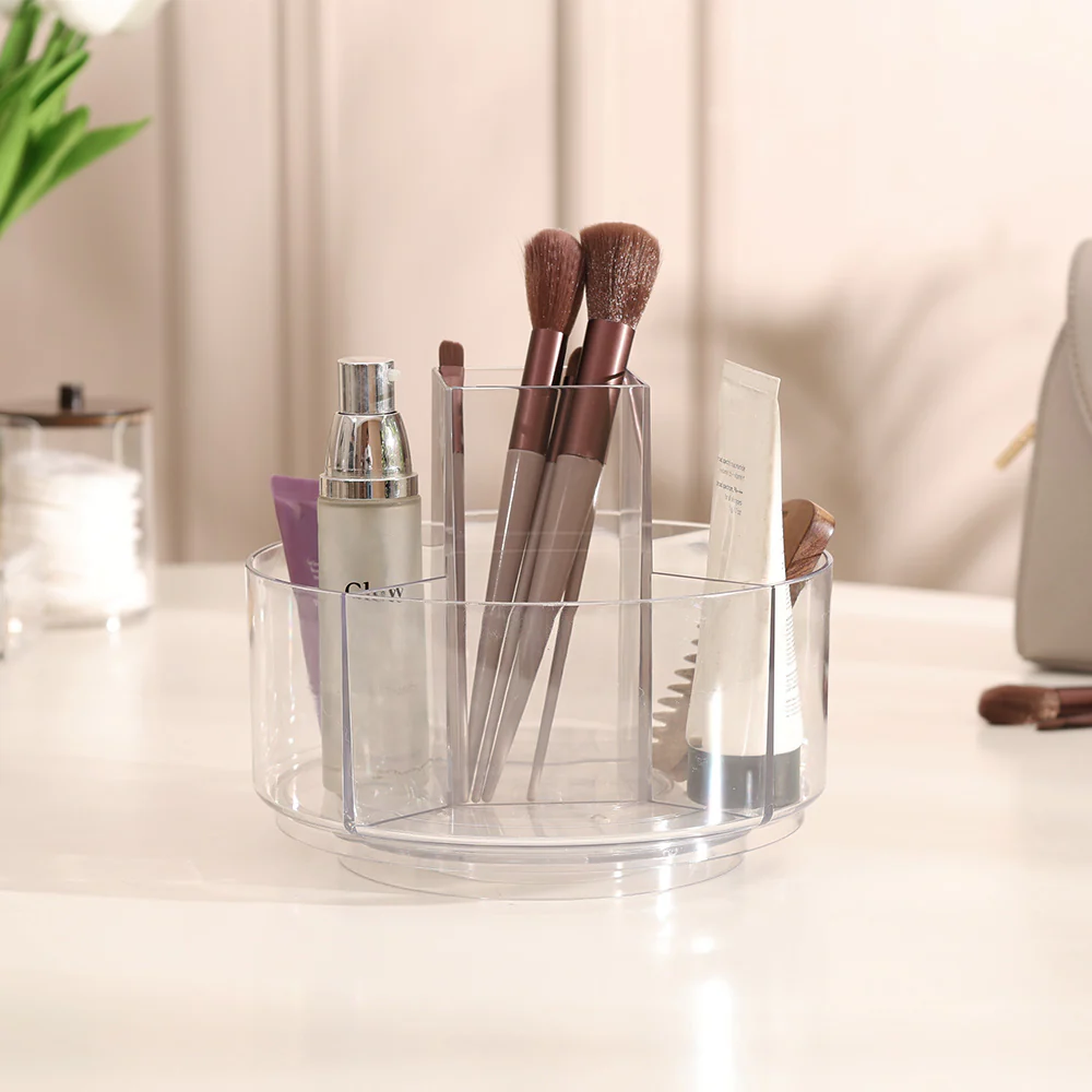 Sans Turntable Organiser Large - Clear - Image 5