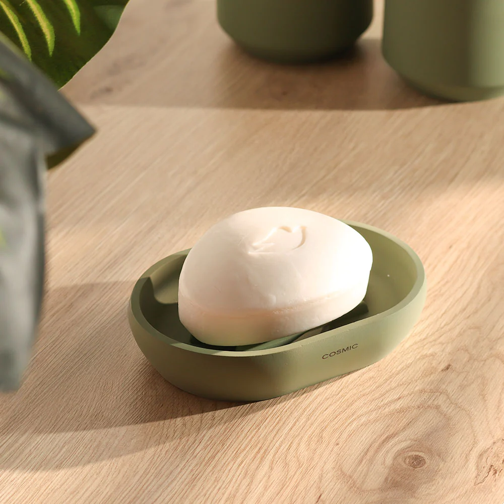 Saona Soap Dish - Olive - Image 2