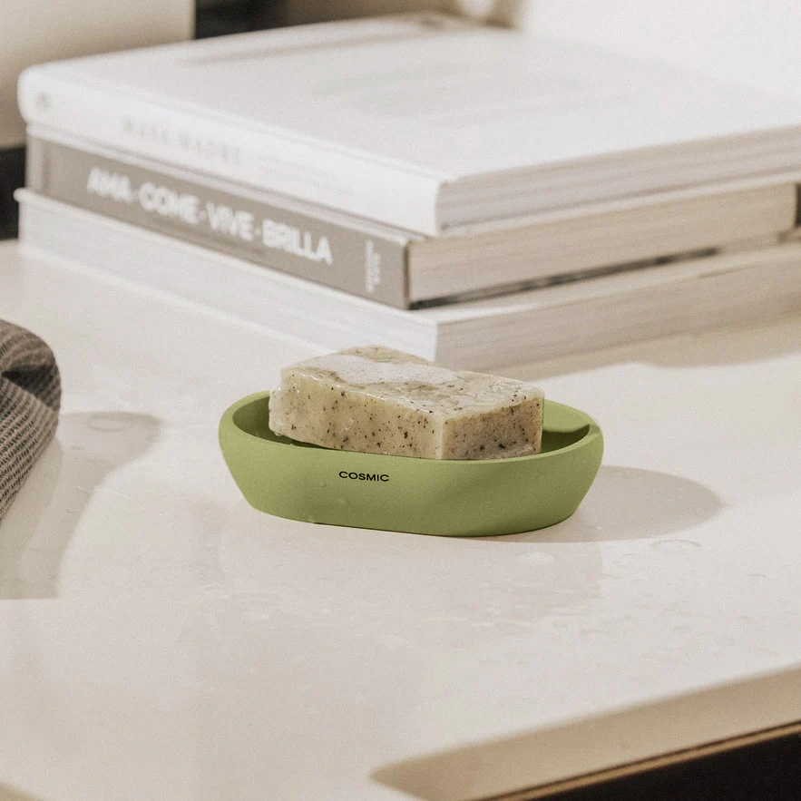 Saona Soap Dish - Olive - Image 4