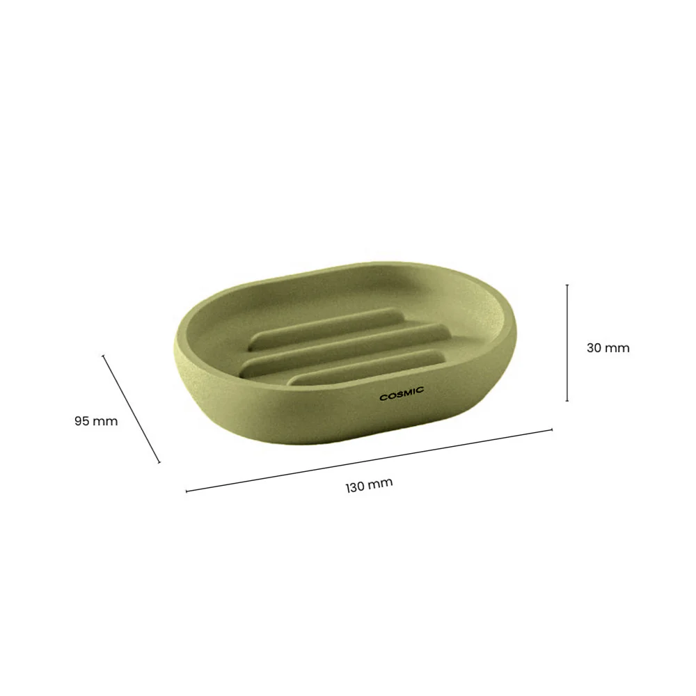 Saona Soap Dish - Olive - Image 6