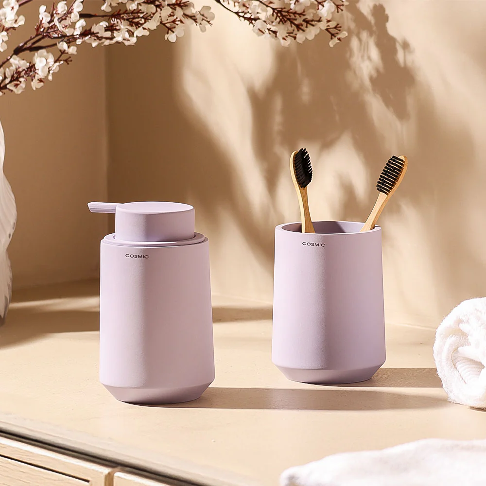 Saona Toothbrush Tumbler - Lavender - Image 3